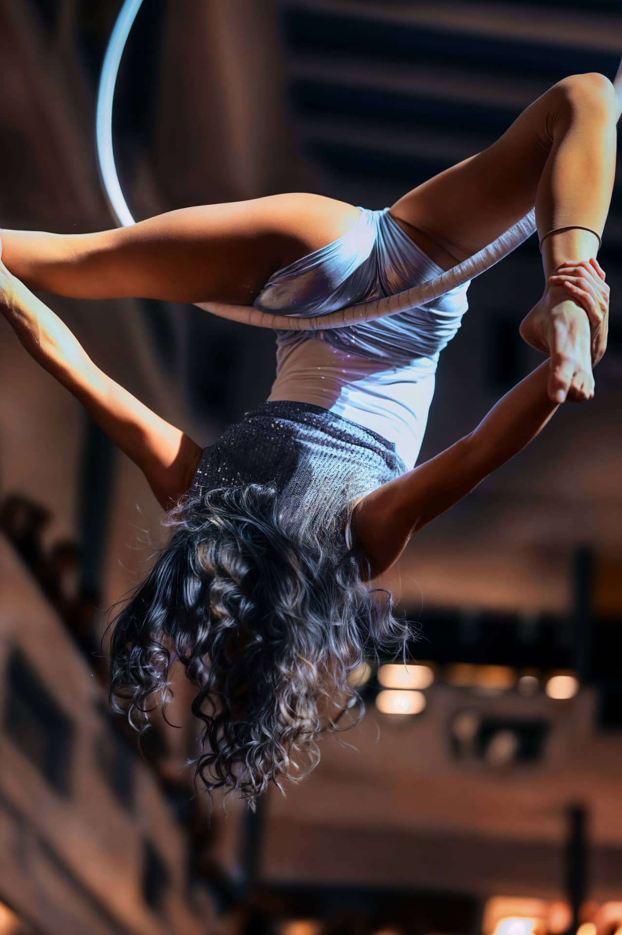 Klara Hajdinova – solo na kruhu – aerial hoop 03